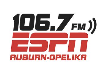 espn 106.7 auburn al